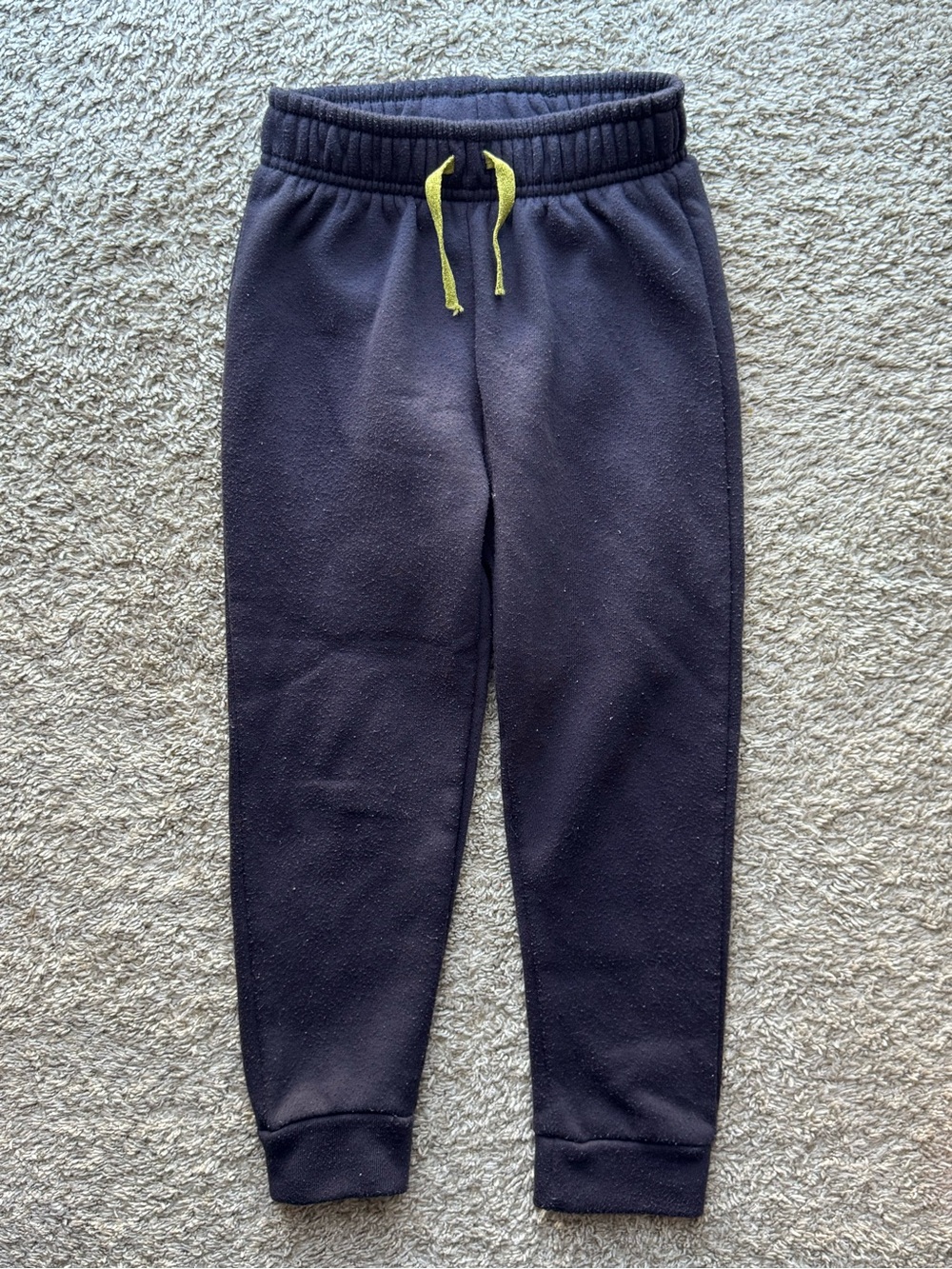 Pure One Navy Fleece Kids Jogger Sweatpants Size Small